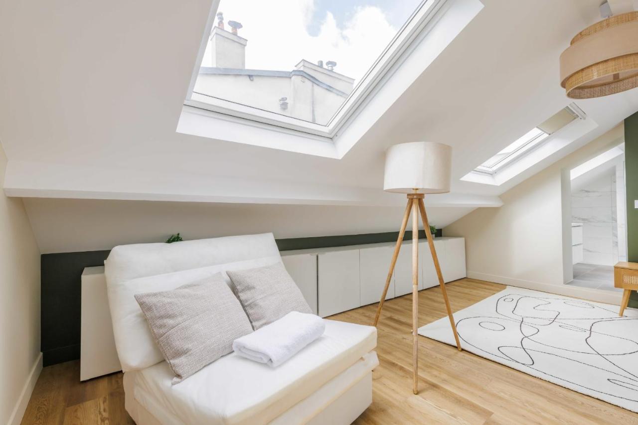 Charming Appart Duplex 7P2Br Le Marais Paris Exterior foto