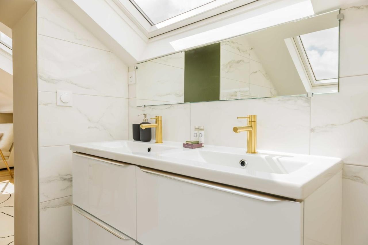 Charming Appart Duplex 7P2Br Le Marais Paris Exterior foto